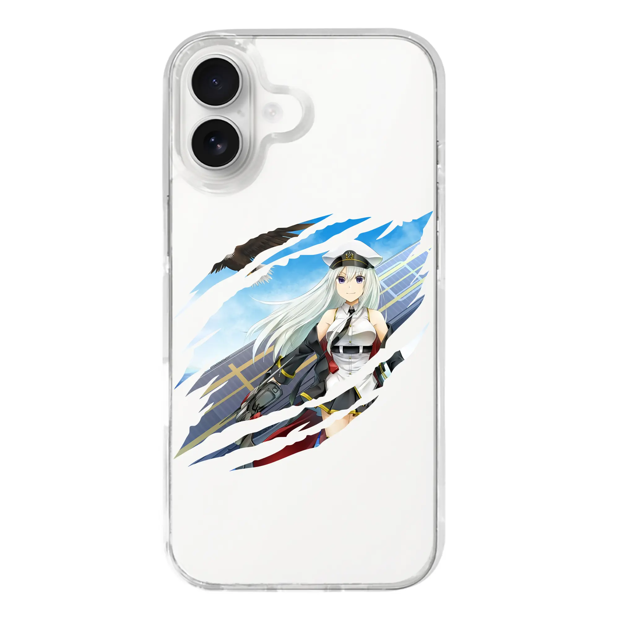 アズールレーン グッズ,エンタープライズ - iPhone 17シリーズ 透明スマホケース – 薄型・耐衝撃・精密フィット保護カバー